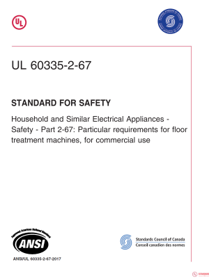 UL 60335-2-67 PDF